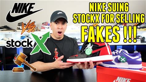 nike claims stockx sells fakes|stockx lawsuit.